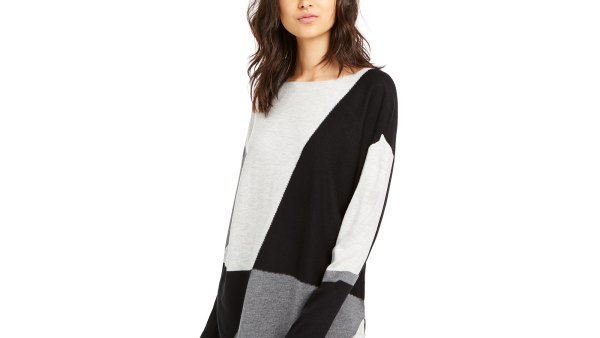 INC Colorblocked Sweater