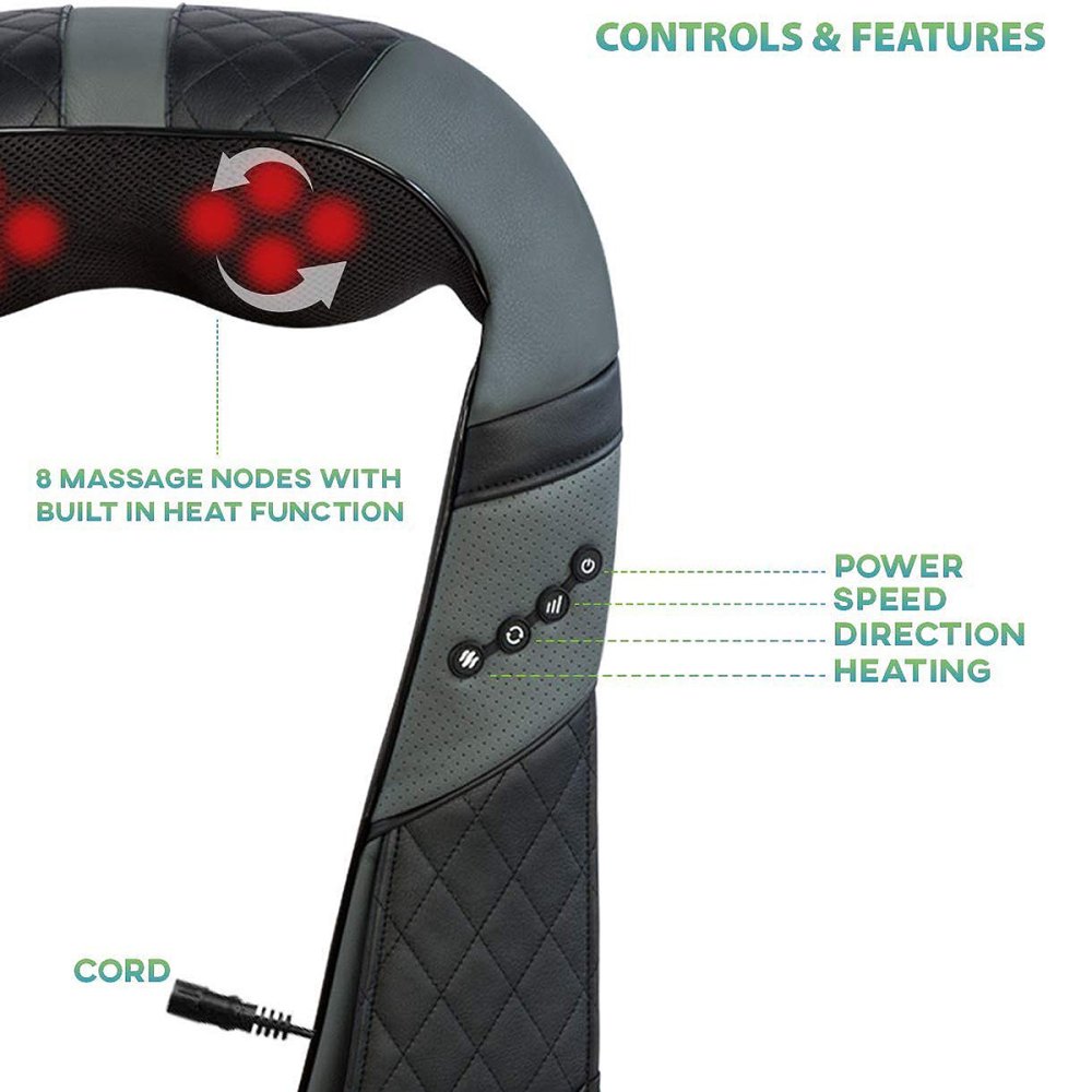 RESTECK Massager for Neck and Back With Heat