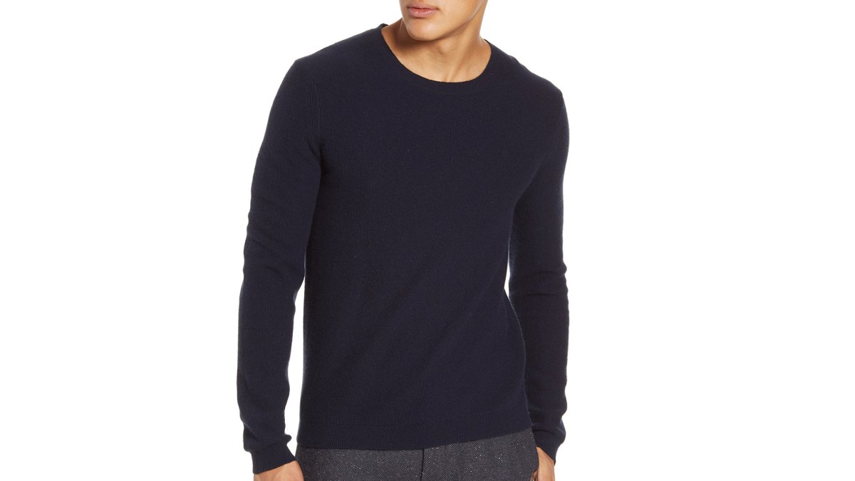 Theory Medin Crewneck Cashmere Sweater