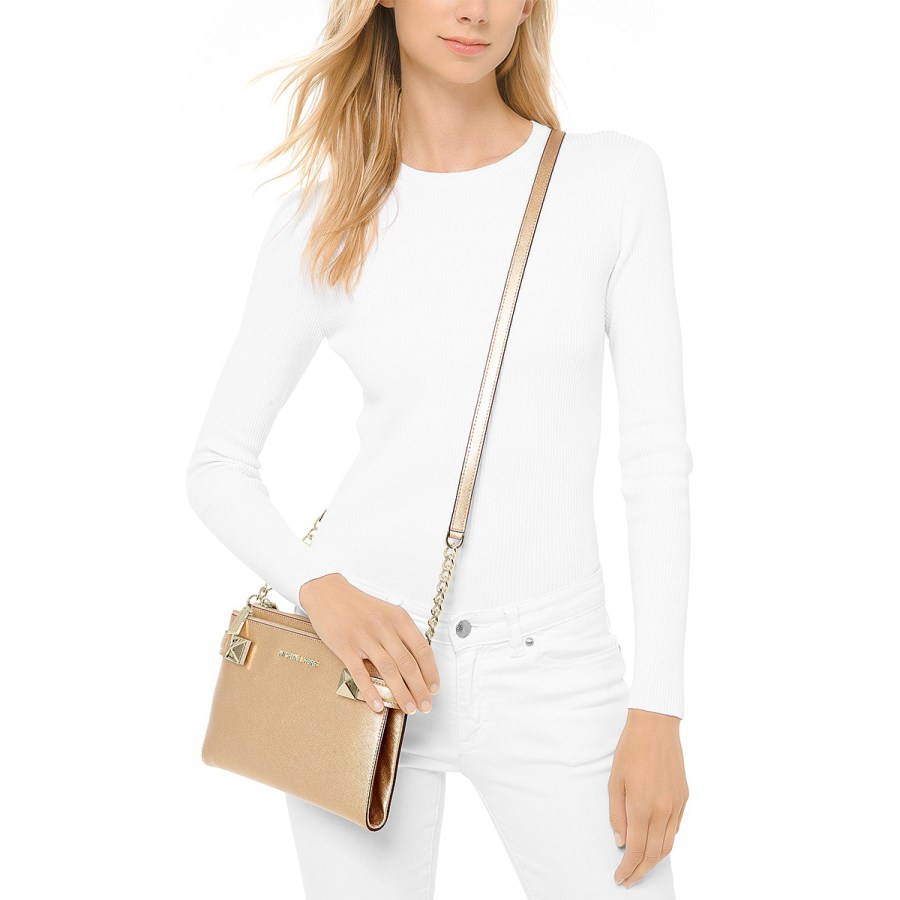 This Michael Kors Karla Crossbody Bag Is Also a Wallet