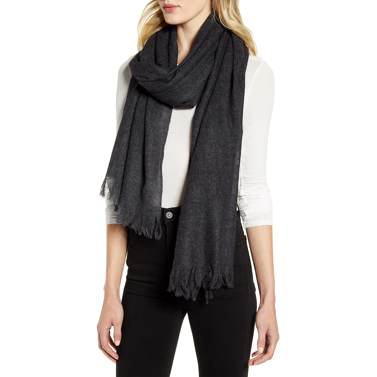 This Scarf Is 100% Cashmere — And 40% Off in the Nordstrom Sale!