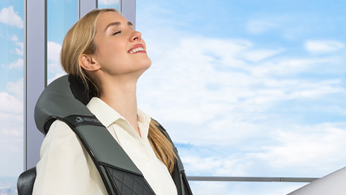 RESTECK Massager for Neck and Back With Heat