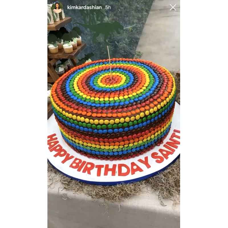 Saint West 4th Birthday Cake Kardashian Cakes
