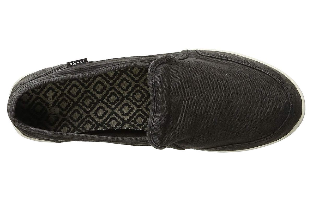 Sanuk Pair O Dice Women's Casual Flats Washed Black