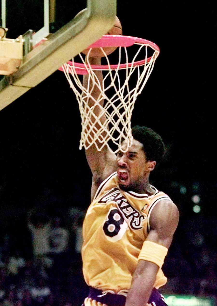 Kobe Bryant Playing for the Lakers in 1999 Kobe Bryants Life in Pictures
