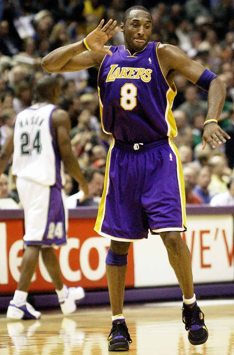 Kobe Bryant Playing for the Lakers in 2003 Kobe Bryants Life in Pictures