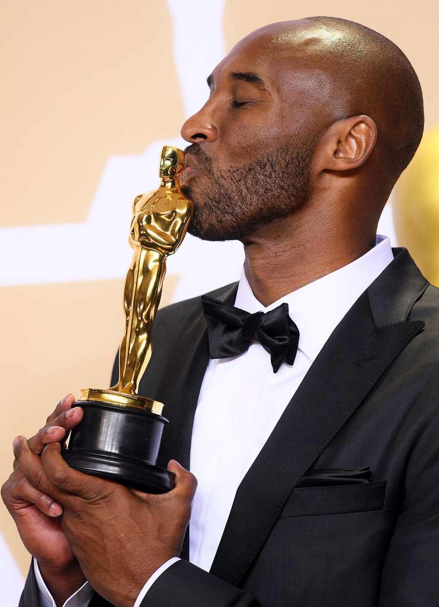 Kobe Bryant at Oscars 2018 Kobe Bryants Life in Pictures
