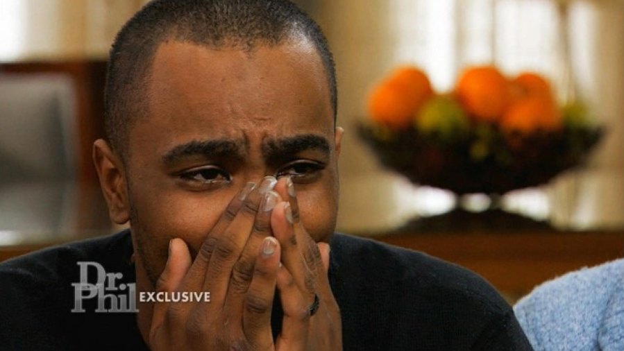 2015---Nick-Gordon cries-over-Bobbi-Kristina-during-Dr.-Phil-interview,-goes-to-rehab