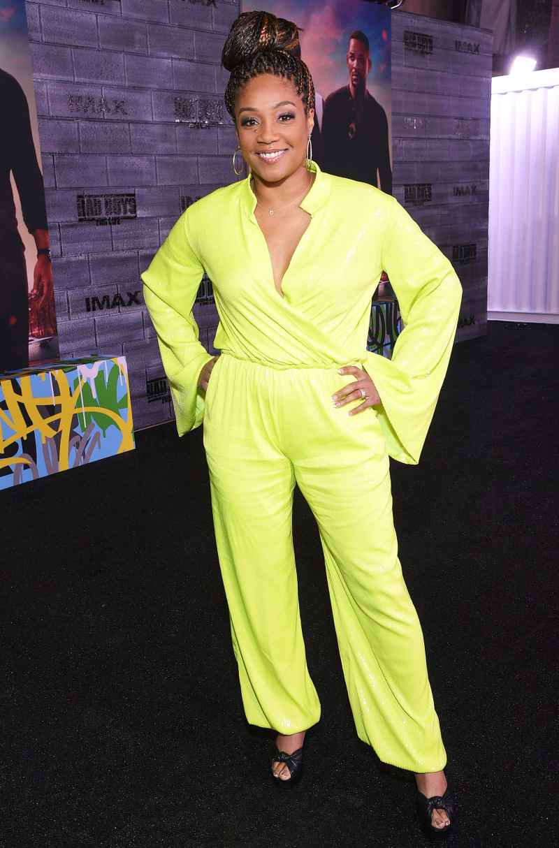 Tiffany Haddish Lime Jumpsuit January 14, 2020