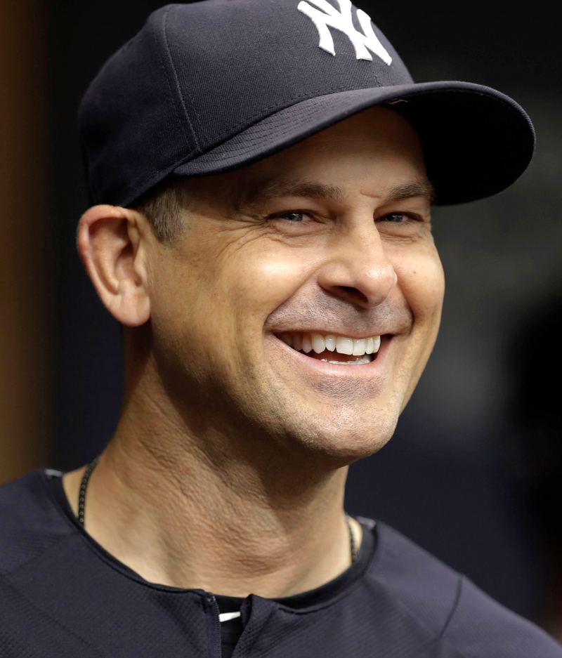 Aaron Boone Yankees Congratulate Derek Jeter on Hall of Fame Election