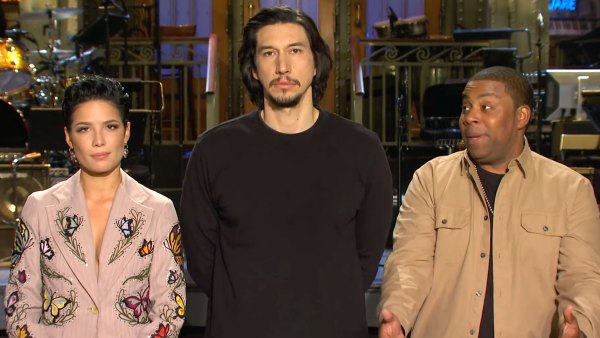 Adam Driver and Halsey Saturday Night Live