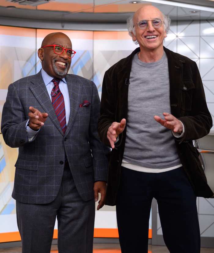Al Roker and Larry David Today Show