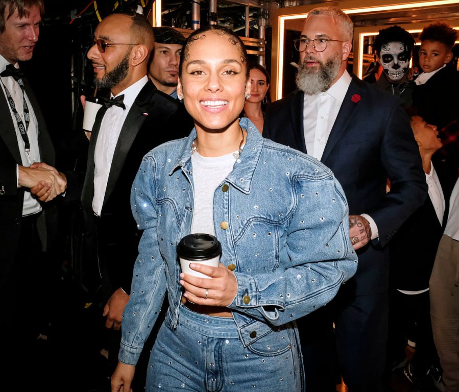 Alicia Keys Unseen Moments From the Grammys 2020