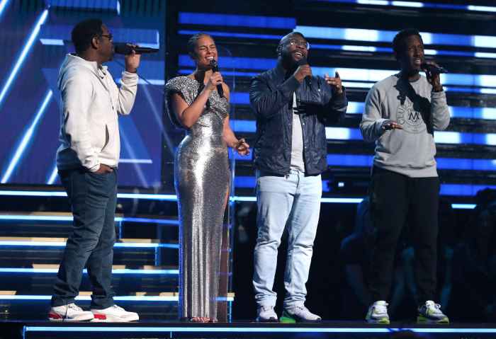 Alicia Keys and Boyz II Men Kobe Bryant Tribute Grammys 2020