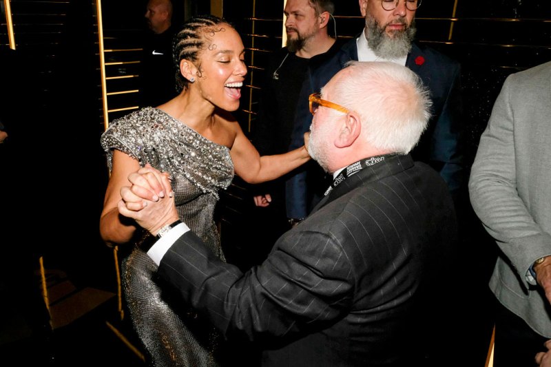 Alicia Keys and Ken Ehrlick Unseen Moments From the Grammys 2020