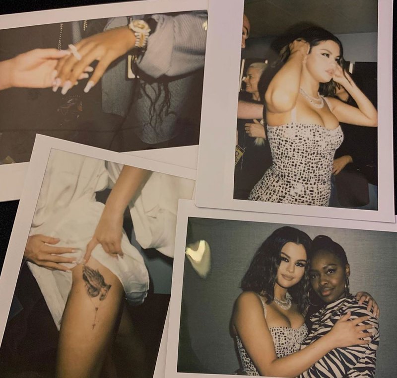 All of Selena Gomez's Tattoos - Prayer Hands
