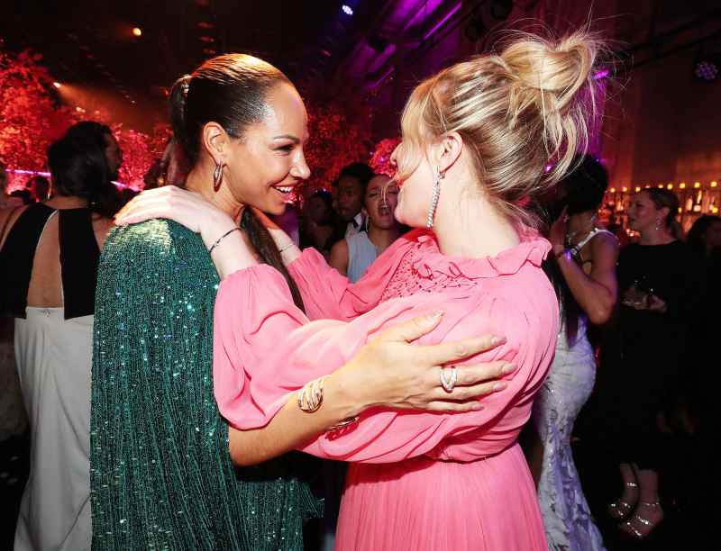 Amanda Brugel and Elisabeth Moss SAG Awards 2020 Afterparty
