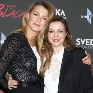 Amber Tamblyn Blake Lively Carries Me Out Like a Prince When We Drink