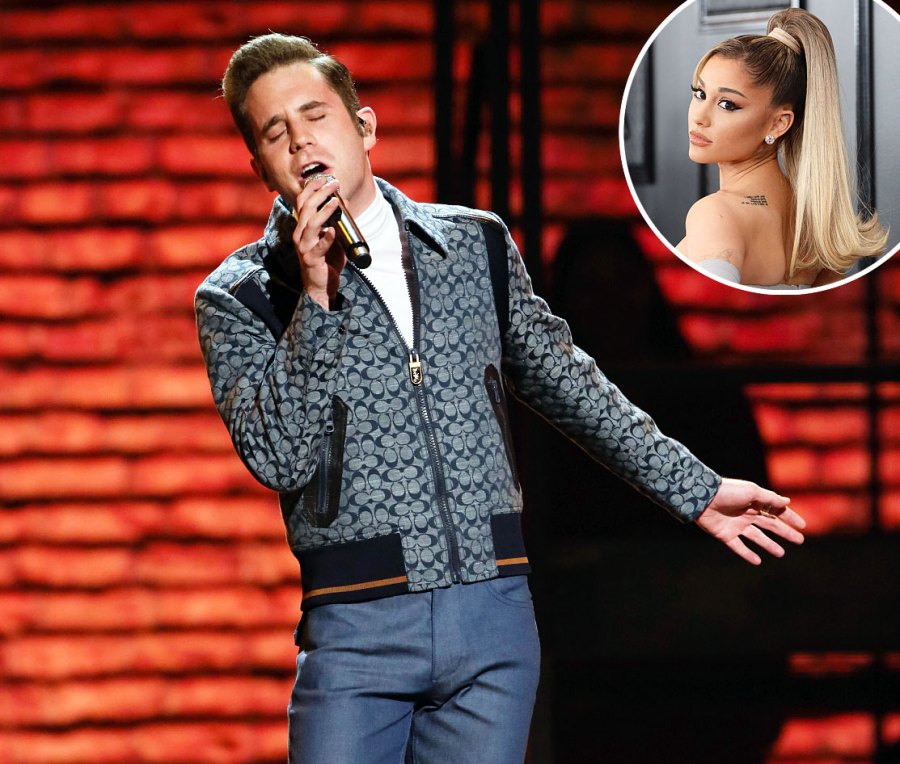 Ariana Grande Cheering as Ben Platt Performs at the Grammys 2020 What You Didnt See on TV