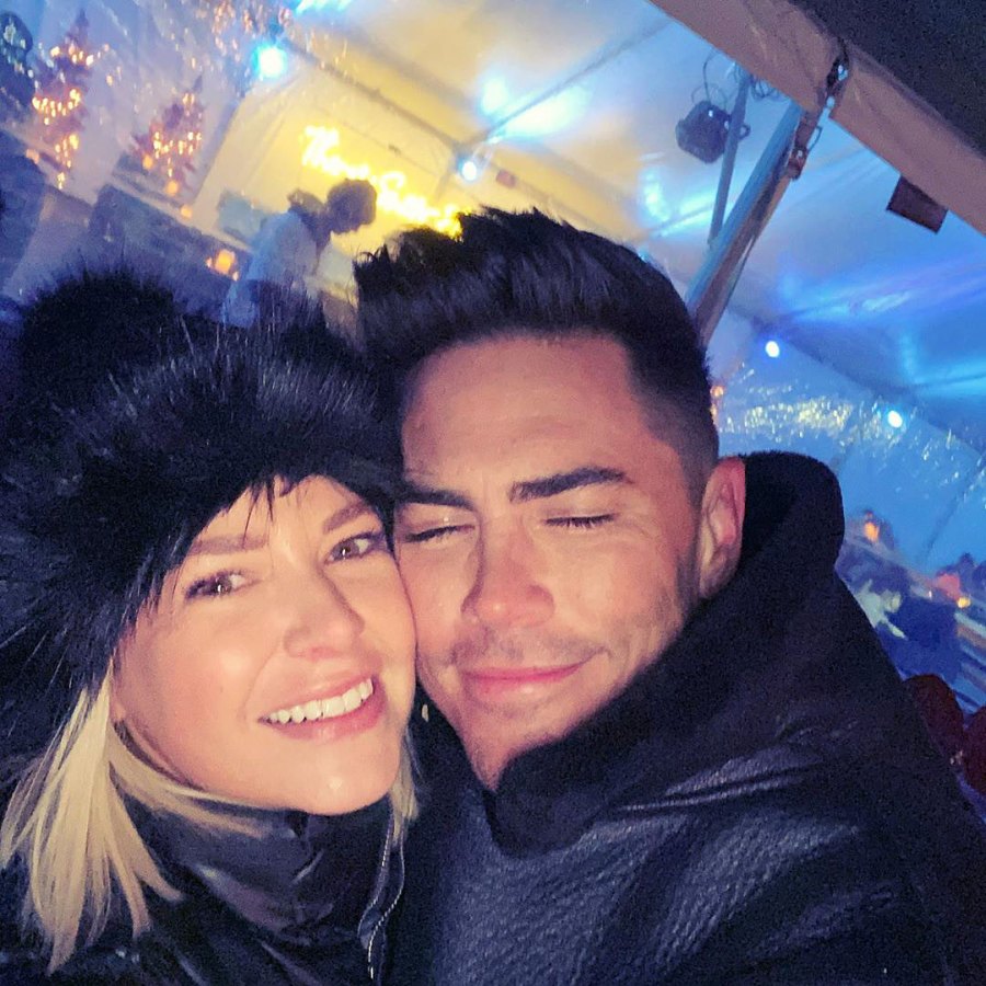 Ariana Madix and Tom Sandoval How the Stars Celebrated New Years Eve 2020