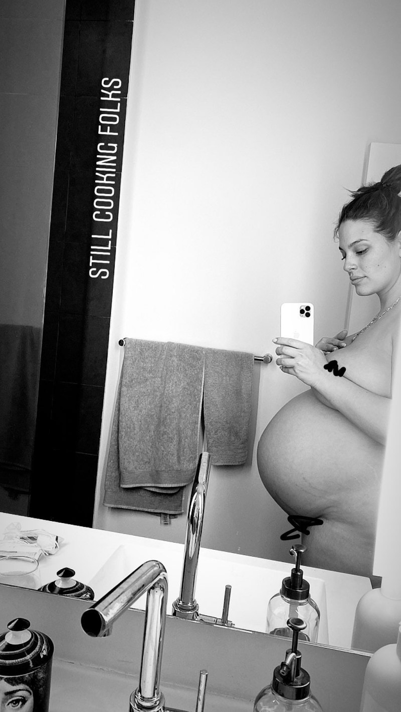 Ashley Graham Nude Mirror Selfie