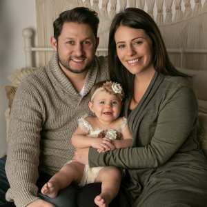 Ashley-Petta-and-Anthony-D’Amico-Celebrate-Daughter-Mila’s-1st-Birthday