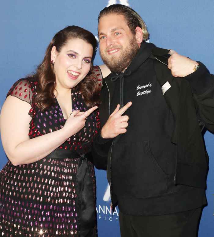 Beanie Feldstein and Jonah Hill at the Booksmart Premiere Beanie Feldstein Gushes Over Jonah Hill's Engagement Before Golden Globes 2020