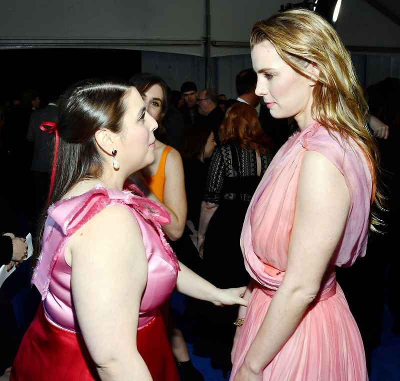 Beanie Feldstein and Betty Gilpin What You didn't See On TV at the Critics Choice Awards 2020