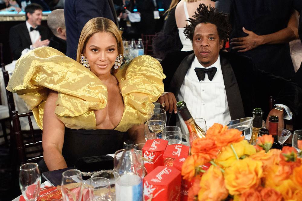 Beyonce Knowles-Carter and Jay-Z Golden Globes 2020