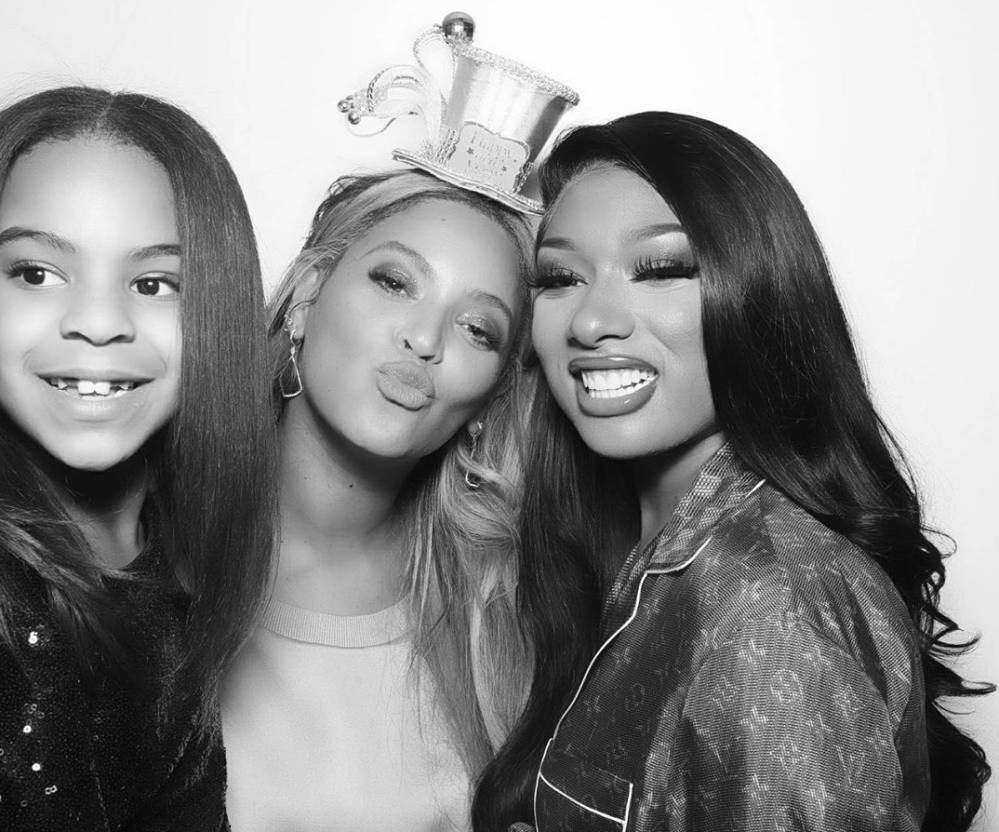 Beyonce-and-Jay-Z’s-Daughter-Blue-Ivy-Shows-Off-Missing-Teeth-in-New-Year’s-Pic-With-Megan-Thee-Stallion