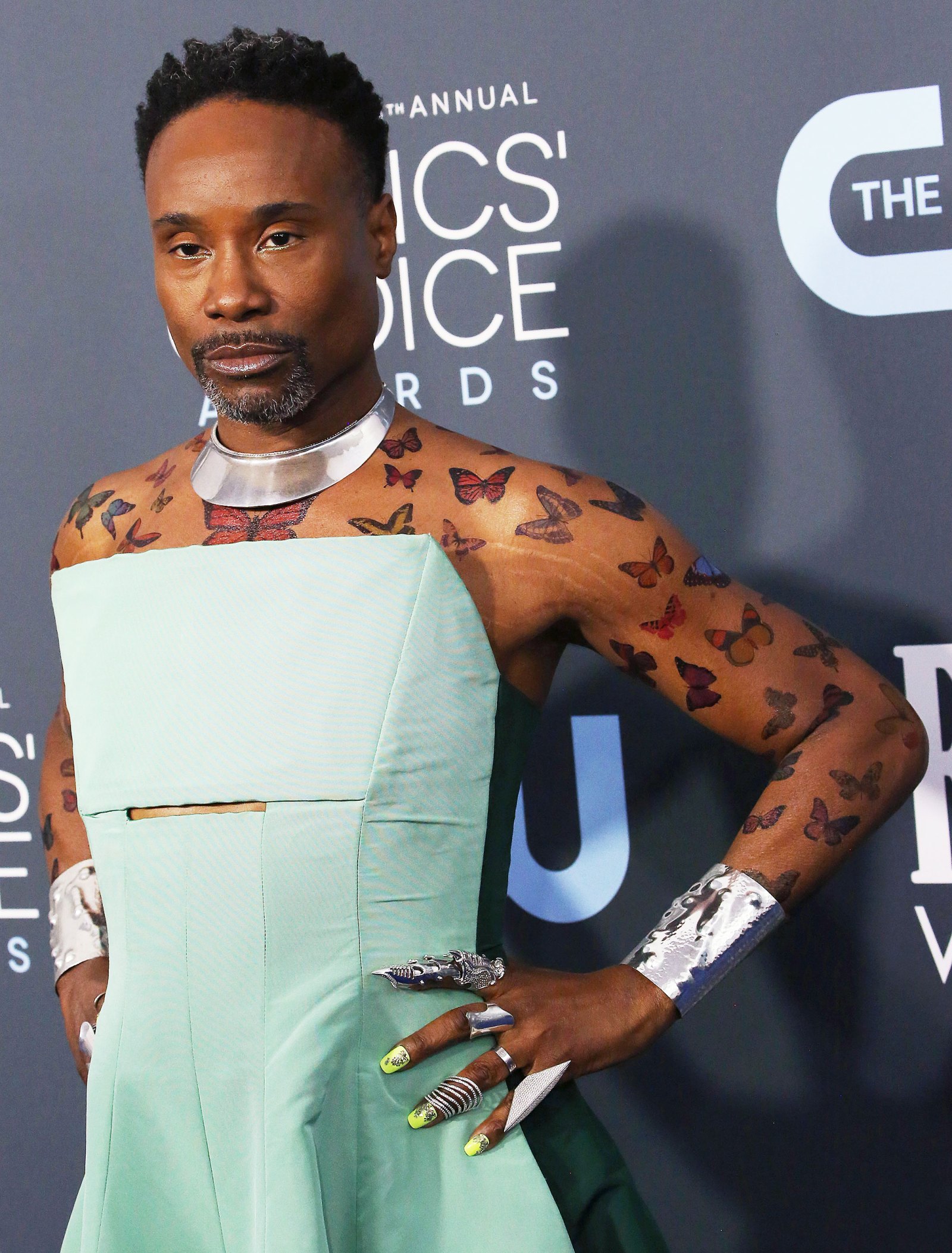 Billy Porter's Best Red Carpet Moments - 2020 Critics' Choice Awards
