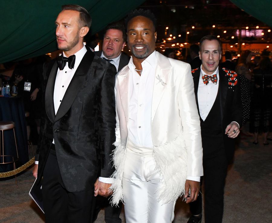 Adam Smith and Billy Porter Golden Globes 2020 After Parties
