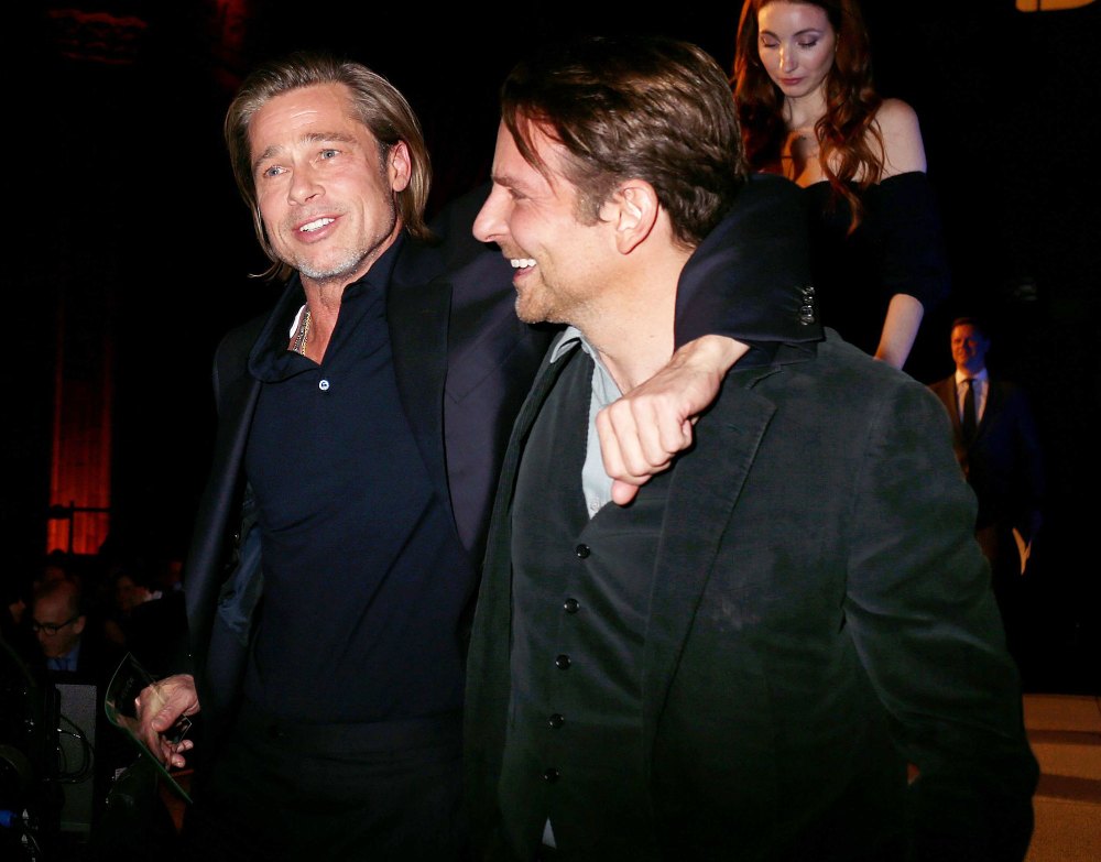 Brad Pitt Credits Bradley Cooper With Helping Him Get Sober