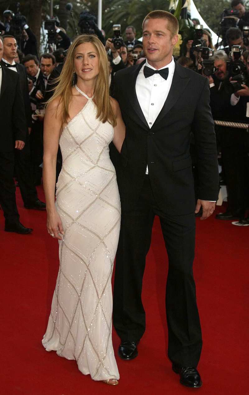 Brad Pitt and Jennifer Aniston Red Carpets - 2004 Cannes