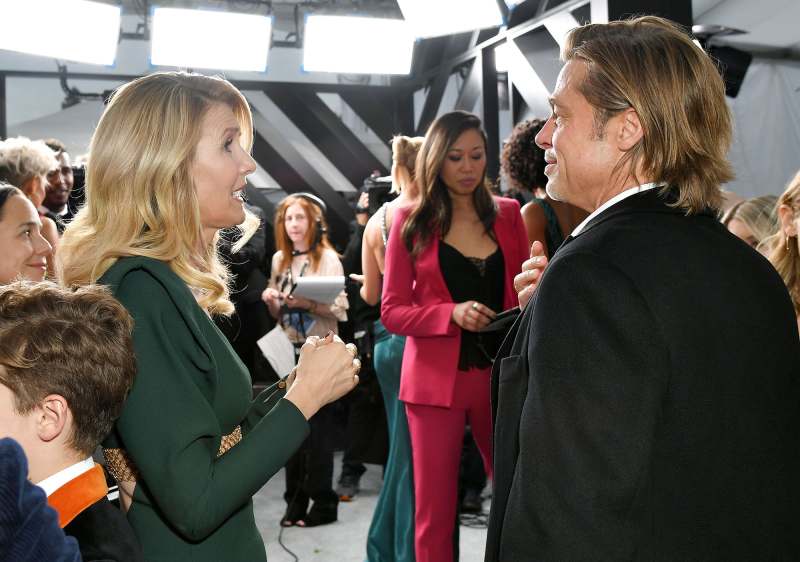 Laura Dern and Brad Pitt What You Didn't See On TV SAG Awards 2020