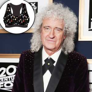 Brian May of Queen Designs Guitar Sports Bras