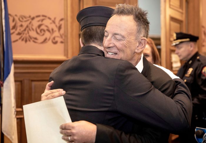 Bruce Springsteen Son Sam Is Sworn in New Jersey Firefighter