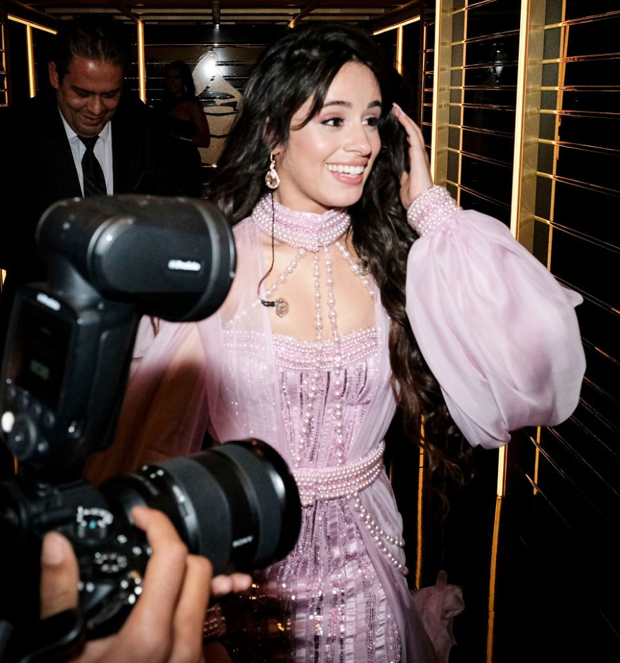 Camila Cabello Unseen Moments From the Grammys 2020