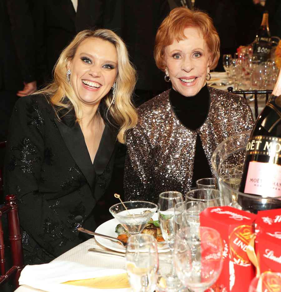 Kate McKinnon and Carol Burnett Inside the Golden Globes 2020