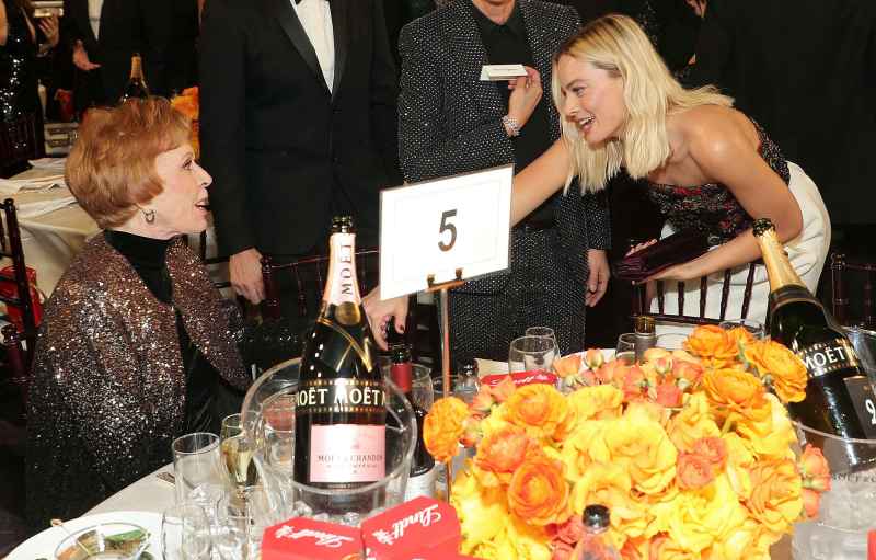 Carol Burnett and Margot Robbie Inside the Golden Globes 2020
