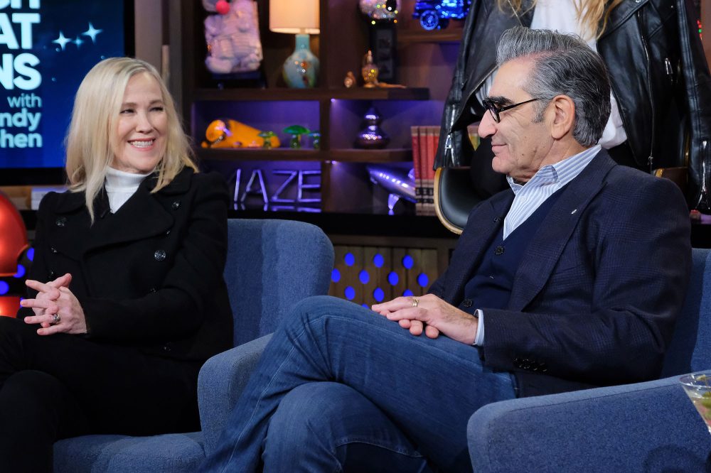 Catherine O'Hara, Eugene Levy Watch What Happens Live Used To Date