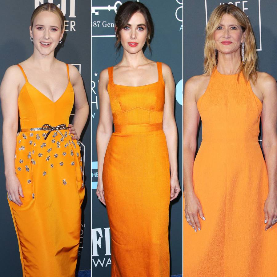 Celebs Wearing Orange