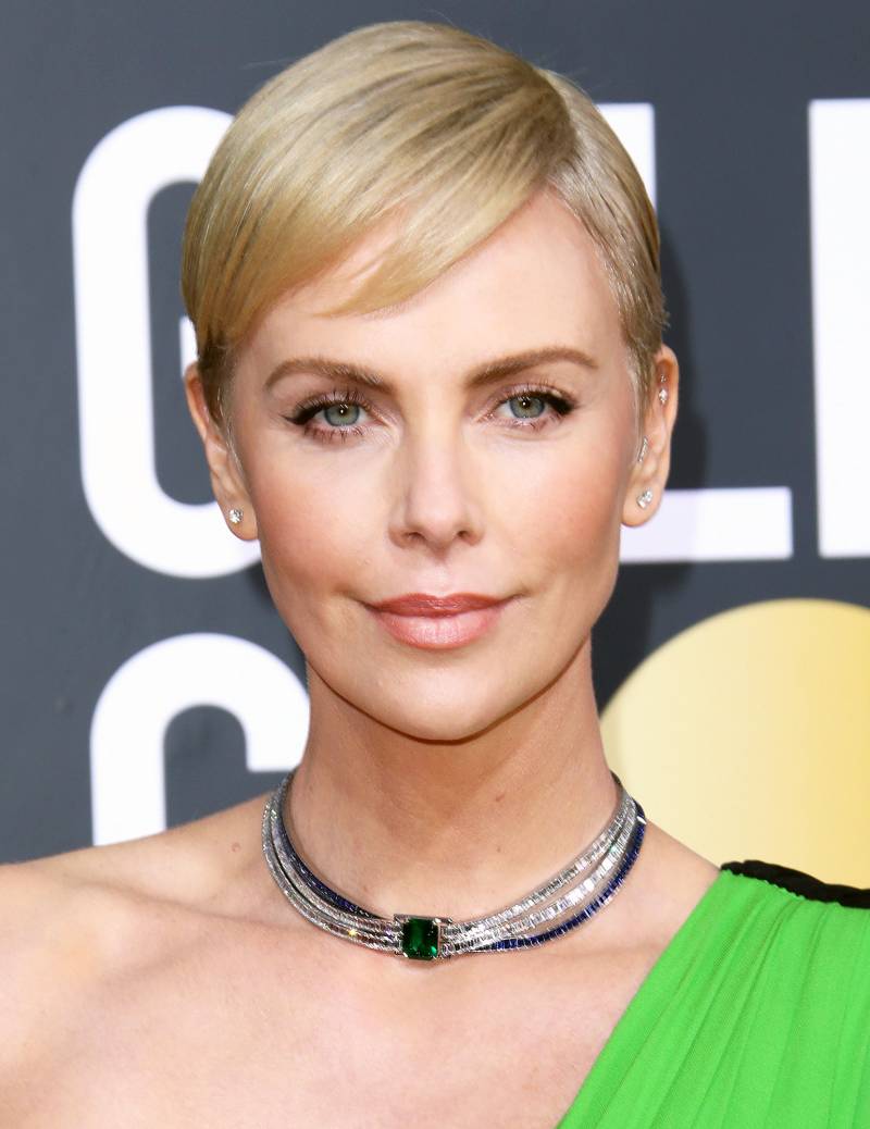 Charlize Theron Best Hair and Makeup Golden Globes 2020
