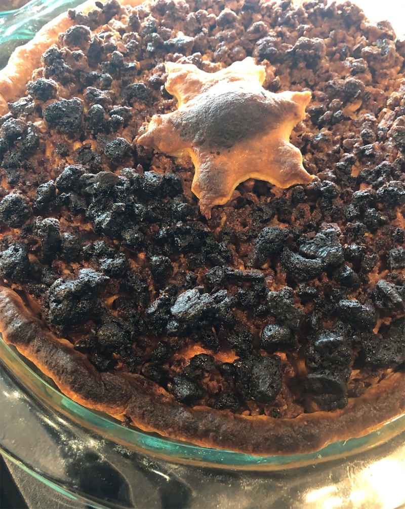Chrissy Teigen Reveals Her Most Epic Kitchen Fails The Burnt Thanksgiving Pie