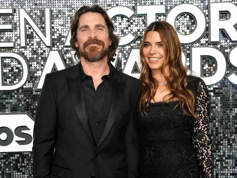 Christian Bale and Sibi Blazic PDA Through the Years SAG Awards 2020