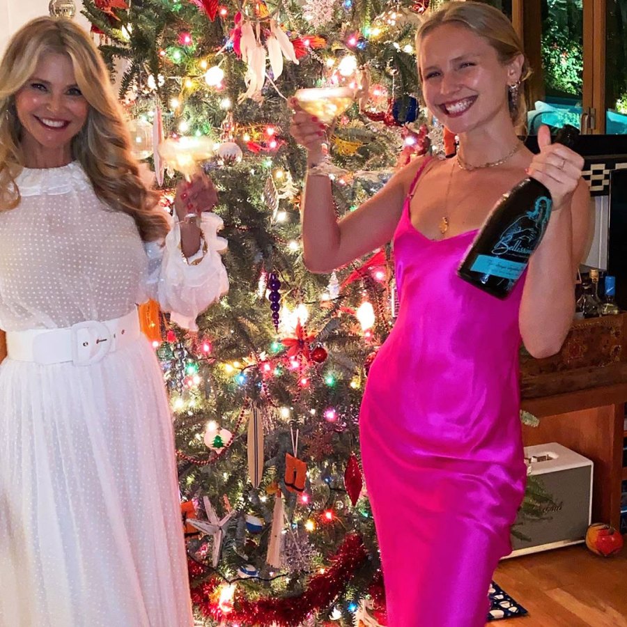Christie Brinkley and Sailor Brinkley Cook How the Stars Celebrated New Years Eve 2020