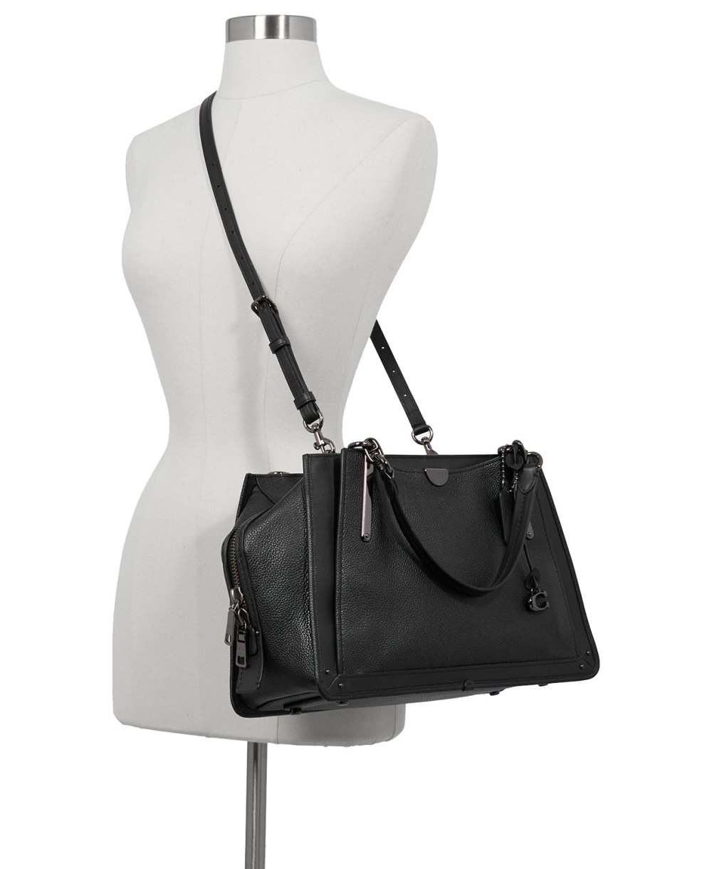 Coach Dreamer 36 Satchel in Polished Pebble Leather