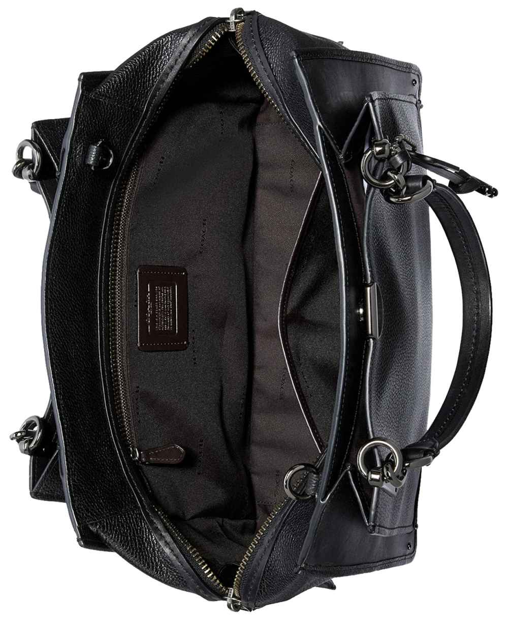 Coach Dreamer 36 Satchel in Polished Pebble Leather