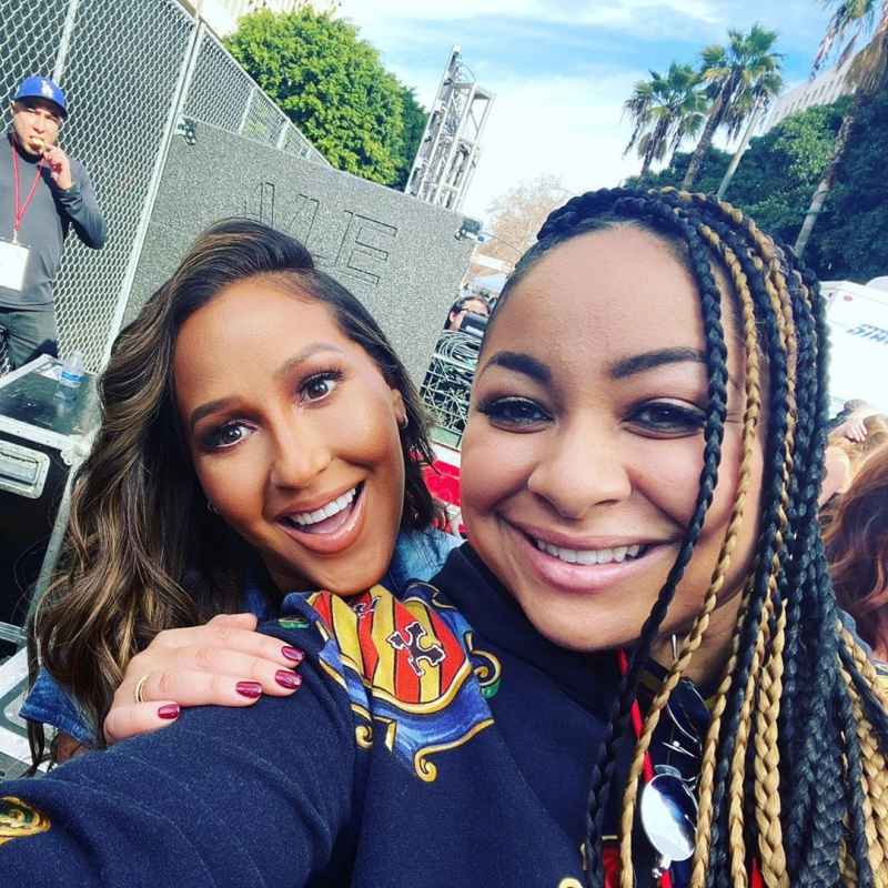 Costars Reunited Cheetah Girls Adrienne Bailon and Raven-Symoné