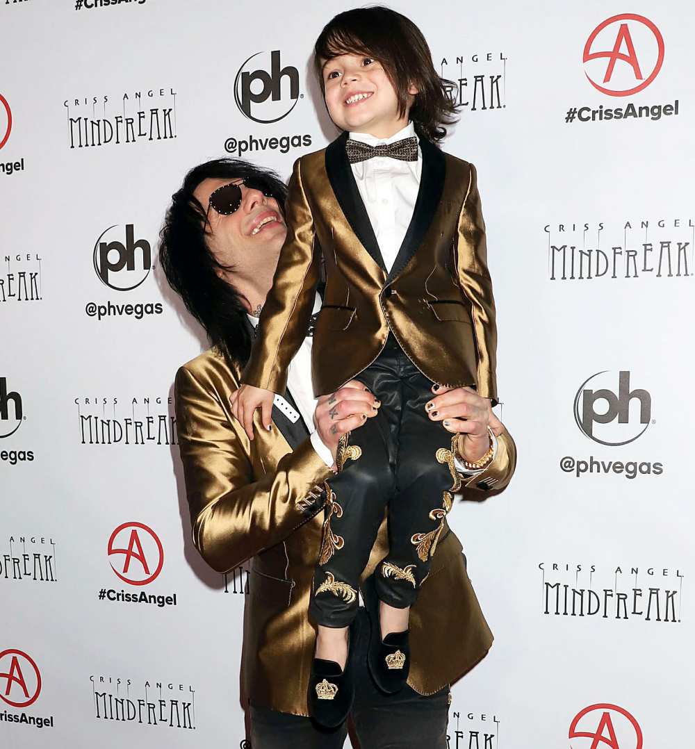 Criss Angel Son Johnny Gets Hair Shaved After Cancer Relapse